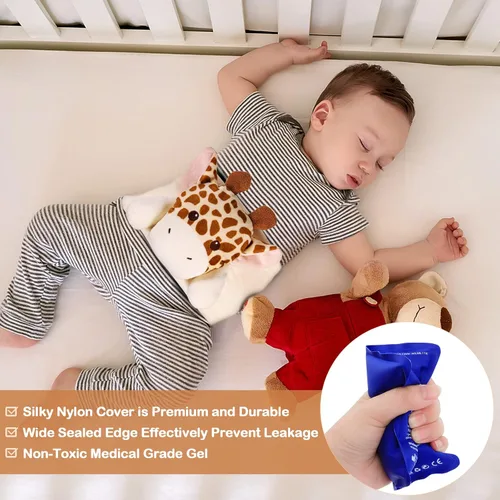 Miniatura 4 de Alivio para cólicos, gases y malestar estomacal en bebés - Cinturón abdominal térmico Heigoeost para cólicos en recién nacidos para aliviar gases