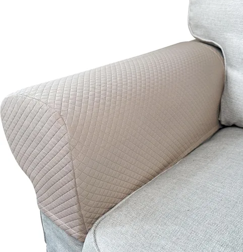 Miniatura 21 de Roytub Fundas para Reposabrazos de Sofá, Fundas para Reposabrazos, Funda Elástica para Reposabrazos para Sofás, Sillón, Sofá de Dos Plazas, Sillón
