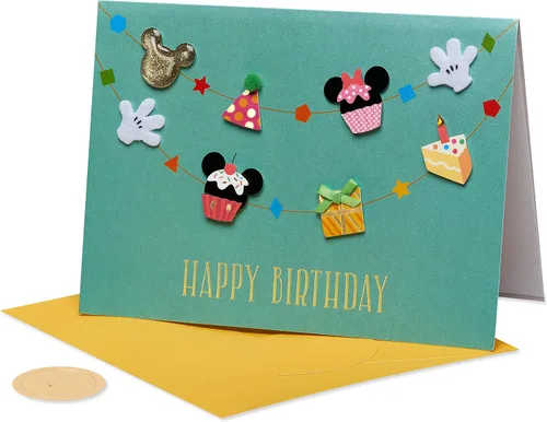 Miniatura 6 de Papyrus Tarjeta de cumpleaños de Mickey y Minnie Mouse (Tan maravillosa como tú)