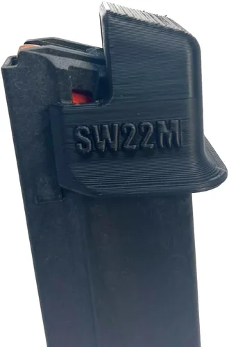 Miniatura 6 de Cargador de cargador ergonómico, cargador de velocidad para S&W M&P 22 Magnum, cargador rápido Negro