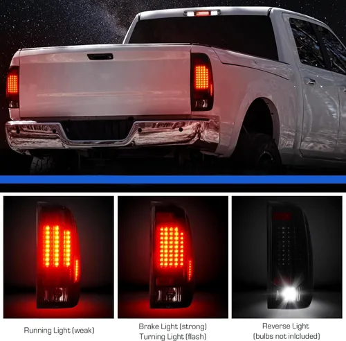 Miniatura 2 de Conjunto de luces traseras LED para Ford F150 1997-2004, para F250 Light Duty 1997-1999, para F250/F350/F450/F550 Super Duty 1999-2007