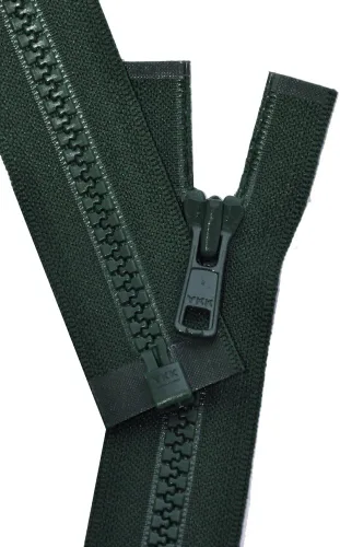 Miniatura 13 de YKK Cremallera Vislon de 22 pulgadas, 5 separadores de plástico moldeado, peso medio por cada uno (color seleccionado) (rosa azafrán - 806)