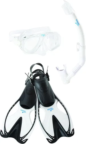 Miniatura 10 de Speedo Máscara de Buceo con Snorkel Unisex para Adultos Anti-empañamiento con Cubierta para la Nariz Serie Adventure