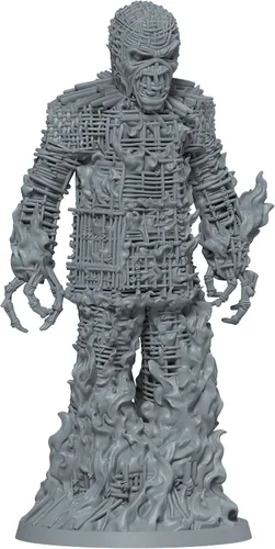 Miniatura 4 de Zombicide Iron Maiden - Paquete de personajes #3 - ¡Miedo a la oscuridad y las miniaturas de hombre de mimbre! Juego de mesa de estrategia