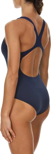 Miniatura 3 de Arena Traje de baño de una pieza Madison Swim Pro Back MaxLife estándar para mujer, azul marino, 42