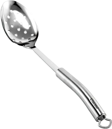 Miniatura 11 de Chantal Utensilios para cucharón de sopa, 4 onzas, acero inoxidable pulido