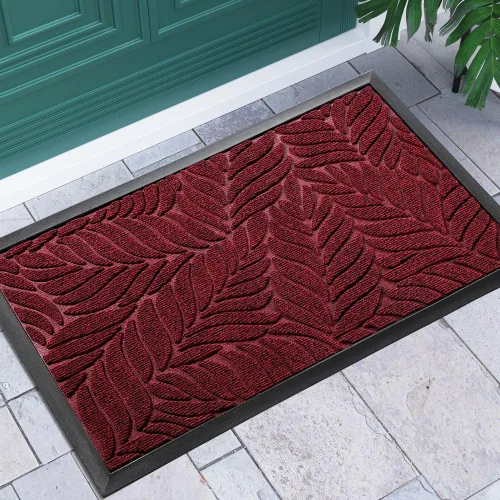 Miniatura 11 de Yimobra Tapete para puerta delantera para interiores y exteriores, 29.5 x 17 pulgadas, impermeable, para todas las estaciones, para entrada