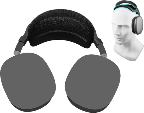 SOULWIT Almohadilla de alivio de presión con diadema para AirPods Max, protector ergonómico y ligero mejorado para la cubierta de la correa de la
