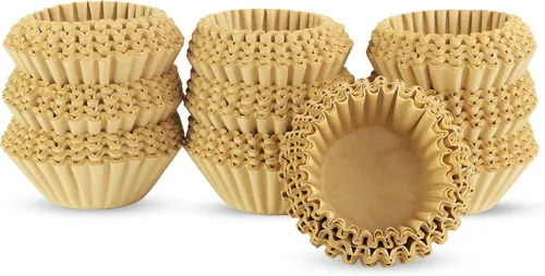 Miniatura 4 de Filtros de café desechables para cesta de 8 a 12 tazas (Natural sin blanquear, 200)