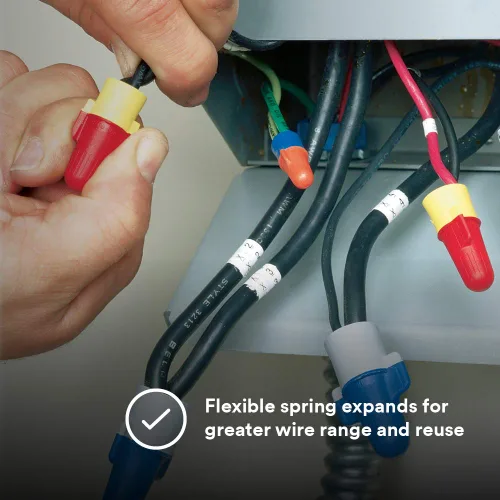 Miniatura 8 de 3M Performance Plus, conectores de cable., R/Y+, 120 volts