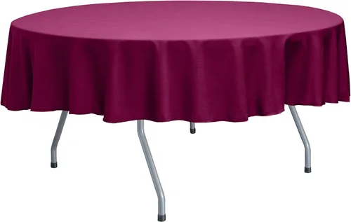 Miniatura 20 de ULTIMATE TEXTILE Mantel redondo reversible Shantung Satin Majestic de 72 pulgadas, color verde salvia