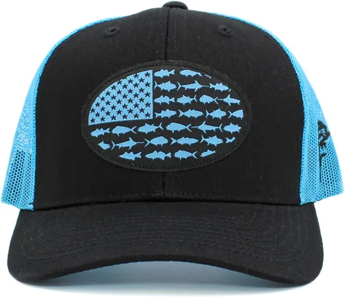 Miniatura 246 de KBETHOS Tactical Operator Collection USA Fishing Mesh Ballcap Flag Patch America Outdoors Trucker Baseball Cap