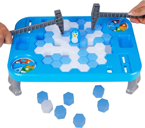 DR.DUDU Juego Rompe Hielo Salva al Pingüino en el Bloque de Hielo, Juego Divertido Familiar, Activa la Trampa del Pingüino, Regalos para el Día del