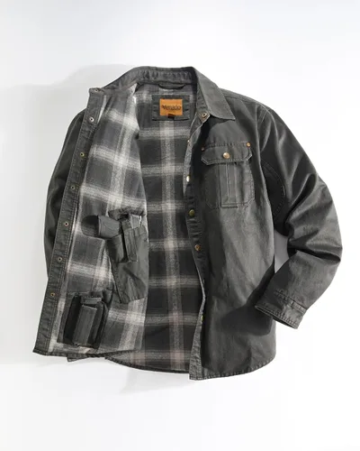Miniatura 2 de Venado Chaqueta de gamuza de algodón oculta