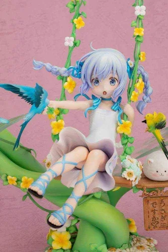 Miniatura 6 de F:Nex AUG188789 is The Order a Rabbit?: Chino Flower Swing 1: Figura de PVC a escala 7, multicolor