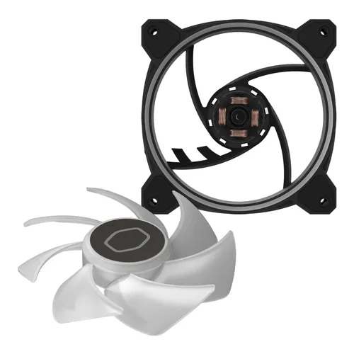 Miniatura 16 de Cooler Master MF120 Halo² Carcasa Enfriador de Líquido Ventilador de Enfriador de Aire, Ventilador de 120mm, Anillos aRGB de Bucle Dual, PWM