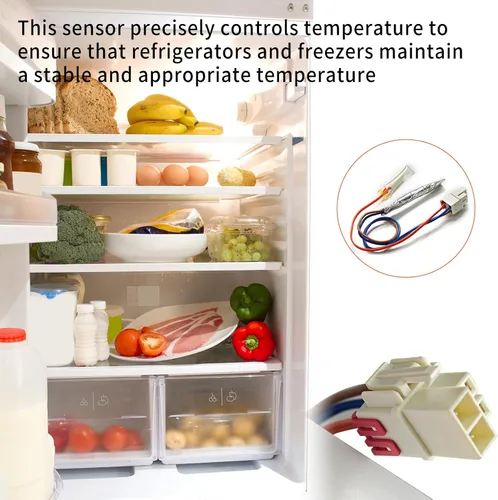 Miniatura 5 de 6615JB2005H Sensor de temperatura de descongelación para refrigerador y congelador LG Kenmore reemplaza 1266868 AP4438477 PS2451792 EAP2451792