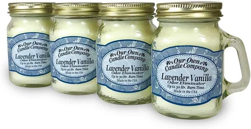 Miniatura 38 de Our Own Candle Company - Mini vela perfumada en tarro con eliminador de humo, 3.5 onzas (paquete de 4)