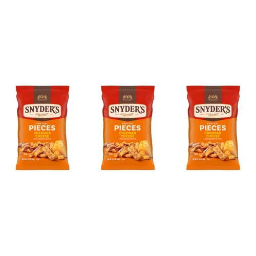 Miniatura 9 de Snyder's of Hanover Piezas de pretzel con sabor a queso cheddar, 11.25 onzas