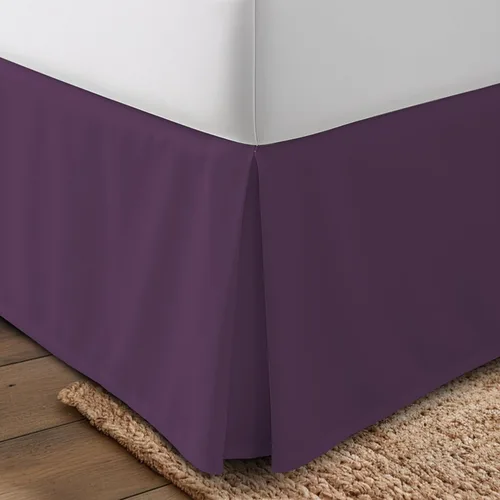 Miniatura 19 de Utopia Bedding Falda para cama individual – Paquete de 20 – Volantes plisados cuádruples suaves – Fácil ajuste con caída a medida de 15 pulgadas