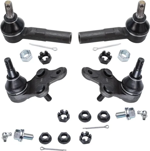 Miniatura 236 de Detroit Axle – Kit de suspensión delantera para Hyundai 2013-2018 Santa Fe 2 enlaces de barra de estabilizador 4 varillas de amarre interiores