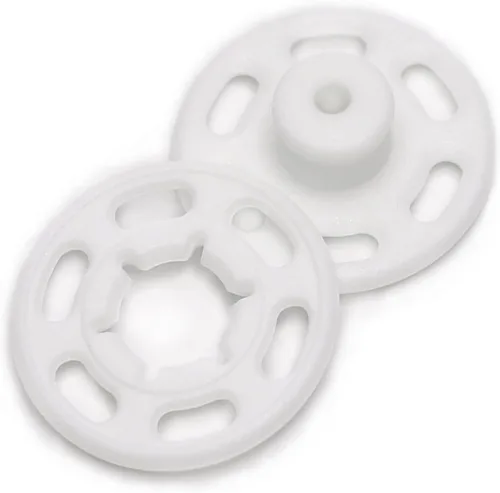 Betoplin 30 juegos de broches de plástico para coser botones de cierre para ropa y manualidades (0.83 pulgadas)