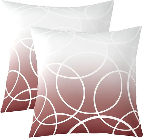 Miniatura 12 de Juego de 2 fundas de almohada de panal de abeja de 16 x 16 pulgadas, fundas de cojín geométricas hexagonales, fundas de almohada de colmena