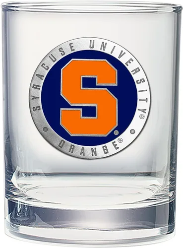 Heritage Pewter Syracuse Double Old Fashion | Vidrio de doble roca de 14 onzas para licor | Vidrio de peltre hecho por expertos
