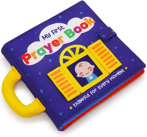My First Prayer Book | Álbum de fotos de oración personalizado para recién nacido, bebé, bebé, niño pequeño, ahijado, cumpleaños, bautismo, bautismo