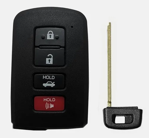 Miniatura 2 de Funda para llavero inteligente con control remoto para Toyota Highlander Avalon Camry Corolla RAV4 89904-06140 HYQ14FBA Reemplazo de llave de coche