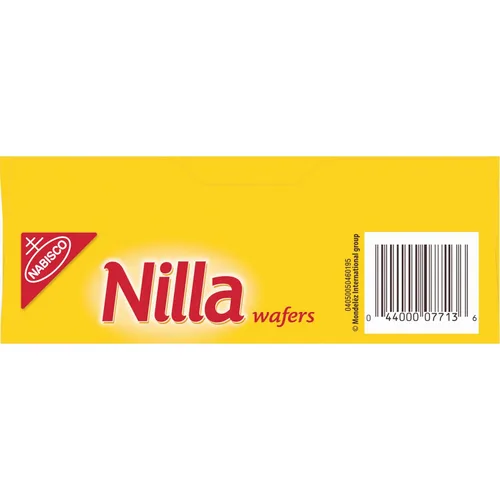Miniatura 18 de Galletas Nilla Wafers, Vainilla, 15 oz Tamaño Familiar Paquete de 2