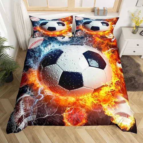 Miniatura 9 de Juego de ropa de cama floral, funda de edredón de flores de iris de colibrí, tamaño matrimonial, jardín, botánico, magnífica, funda de edredón