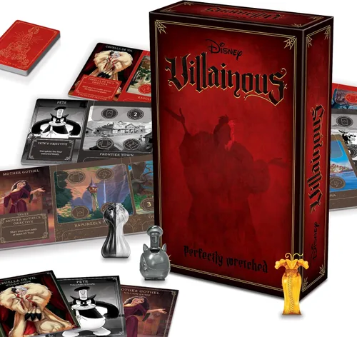 Ravensburger Disney Villainous - Perfectly Wretched - Únete a los personajes de Disney Pete, Cruella De Vil o Madre Gothel - Juega como juego