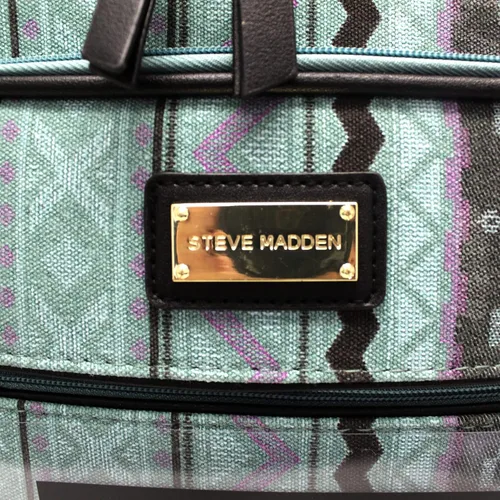 Miniatura 8 de Steve Madden Colección de equipajes de diseñador, 3 piezas Softside expansible ligero, juego de viaje incluye bolsa debajo del asiento, 20 pulgadas