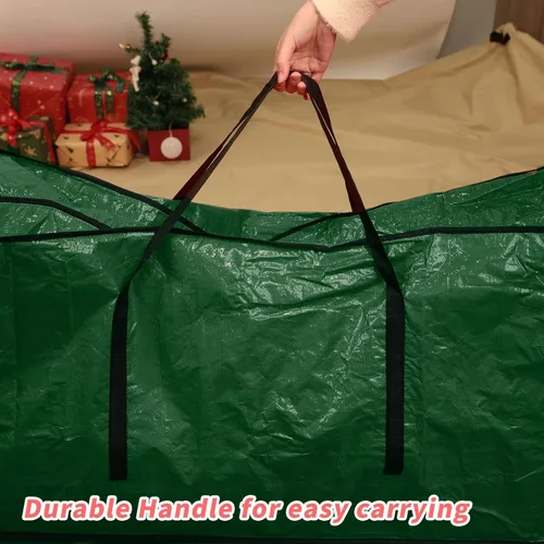 Miniatura 3 de RICHIE Bolsa de almacenamiento para árbol de Navidad de 7.5 pies, se adapta a árboles artificiales de hasta 7 pies, bolsa de plástico resistente al