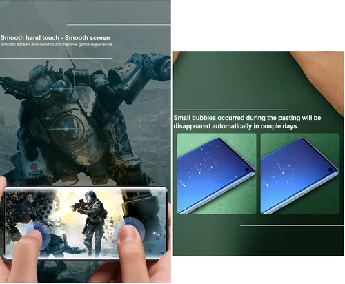 Miniatura 6 de Protector de pantalla frontal flexible para Motorola G Pure de 6.5 pulgadas 2021 Película de hidrogel 3D transparente TPU sensible al tacto