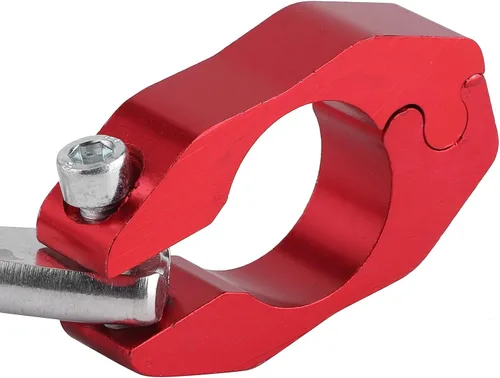 Miniatura 9 de Universal Manillar Barra transversal Ajustable 0.866 in 7/8in Fortalecido Cross Pad (rojo)