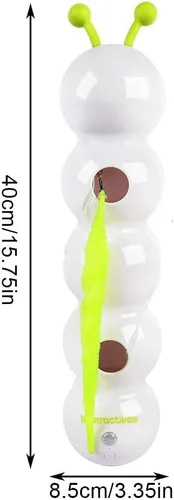Miniatura 9 de Caterpillar - Juguete inteligente interactivo para gatos, juguetes recargables activados por movimiento, resistentes a las mordeduras, juguetes