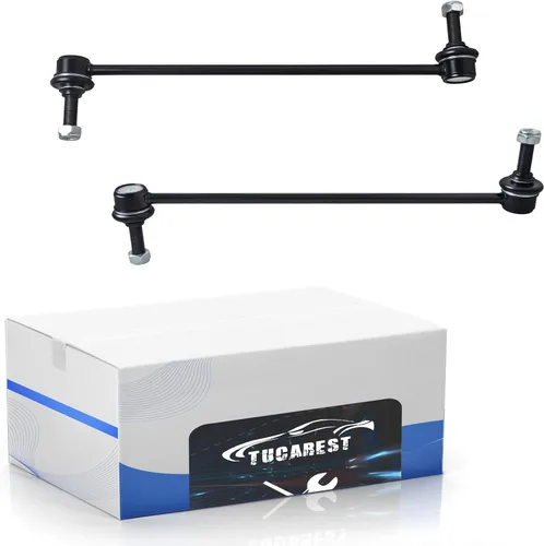 Miniatura 9 de TUCAREST Enlace estabilizador de barra estabilizadora delantera, 2 piezas, K750362 (para modelos 4WD) compatible con Fo-rd F-150 2009-2020