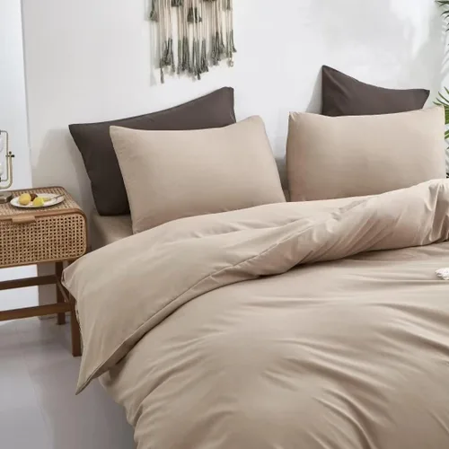 Miniatura 232 de CLOTHKNOW - Juego de edredón verde militar tamaño completo de 3 piezas, juego de ropa de cama verde oscuro, edredón suave con 2 fundas de almohada