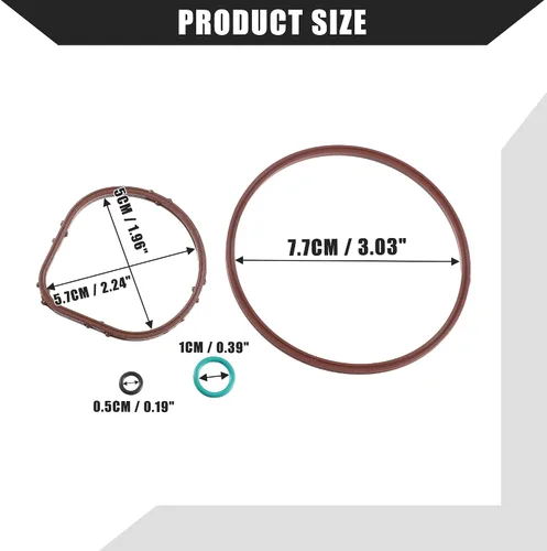 Miniatura 5 de Kit de sellado de bomba de vacío de 5.0 L para Land Rover Discovery 2017-2020/3.0L juntas de bomba de vacío para Jaguar F-Pace 2017-2020