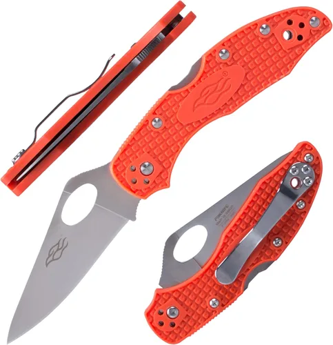 Miniatura 10 de Firebird GANZO F759MS-BK Cuchillo plegable de bolsillo de acero inoxidable 440C Hoja dentada Mango antideslizante con clip Pesca Camping EDC Hoja