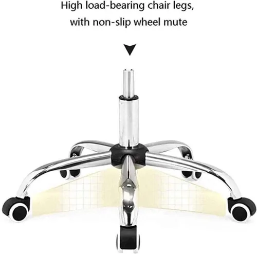 Miniatura 4 de Silla de oficina ergonómica Silla de oficina Silla de escritorio para computadora, silla de oficina, elevador, reunión de ocio (gris claro)