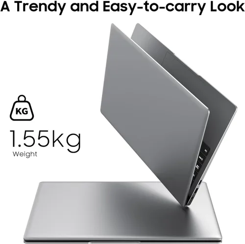 Miniatura 7 de AE86 Celeron N4000 - Portátil de 15,6 pulgadas, 8 GB de RAM y 256 GB SSD, pantalla Full HD 1080P, WiFi de doble banda, mini HDMI, cuaderno plateado