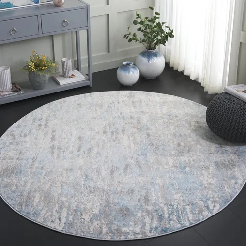 Miniatura 12 de SAFAVIEH Lagoon Collection - Alfombra de pasillo, 2 pies 2 pulgadas x 8 pies, beige y gris, diseño abstracto moderno, no desprende pelusa y de fácil