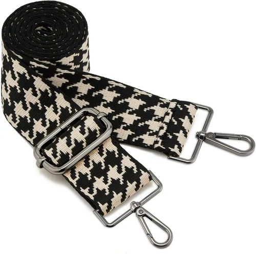 Miniatura 105 de ZOOEASS Hebillas de níquel Correa ancha para el hombro ajustable de repuesto para cinturón de pistola, hebilla de guitarra estilo bandolera