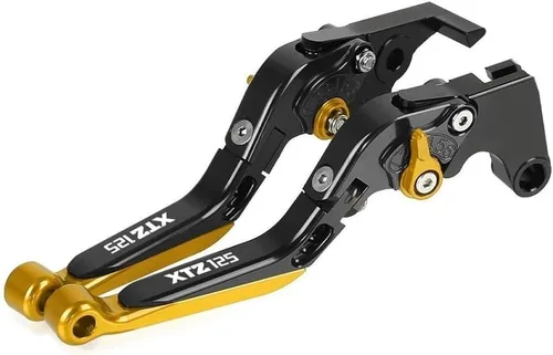 Miniatura 9 de KSHSAA Para Yam & ha XTZ125 2014-2015 XTZ 125 Palanca de freno de embrague de motocicleta extensible ajustable palancas plegables palanca