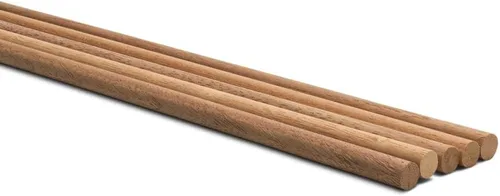 Miniatura 9 de Varilla de madera de nogal de 3/4 pulgadas x 36 unidades, 1 paquete de 1 palitos de madera para manualidades y carpintería, por Woodpeckers