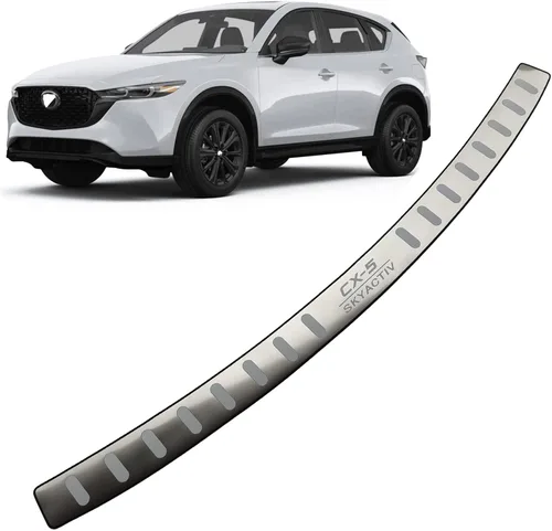 Protector de parachoques trasero de acero inoxidable para Mazda CX5 CX-5 2017-2021 2022 2023, accesorios para piezas de automóvil, cubierta de