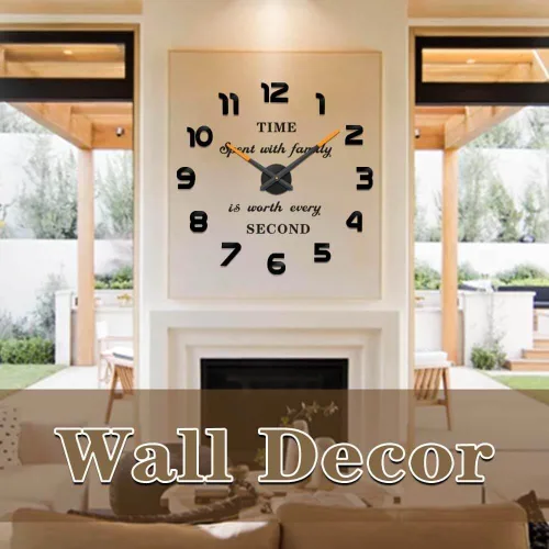 Miniatura 2 de Reloj de pared Vangold para decoración de sala de estar